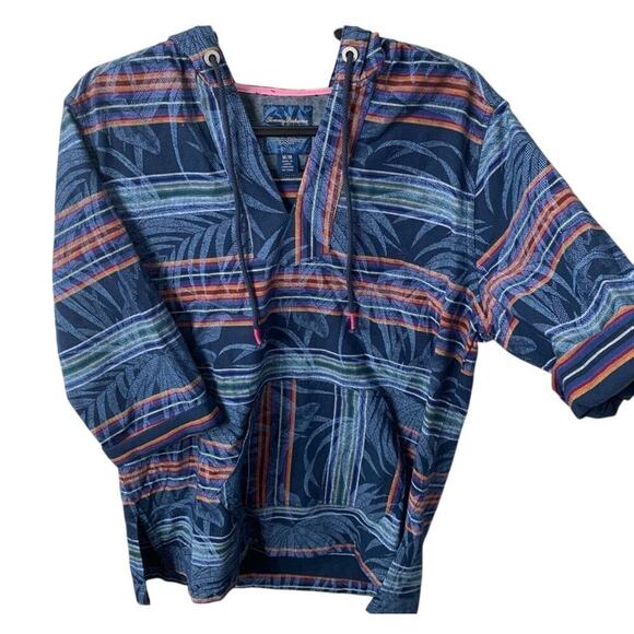 Tommy Bahama & Pendleton Island Serape Stripe Baja Hoodie Size Medium - Picture 3 of 5